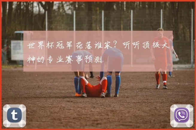 世界杯冠军花落谁家?听听顶级大神的专业赛事预测